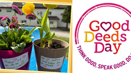 Slika: DJECA IZ KUĆE SV. FRANJE DAROVIMA RAZVESELILA STARIJE I NEMOĆNE