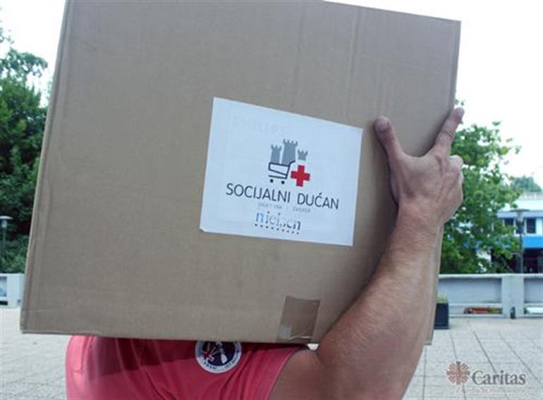 Slika: Akcija nielsenovaca za obitelji u potrebi