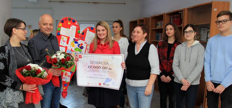 Slika: UČENICI I NASTAVNICI ZA DJECU KUĆE SV. FRANJE