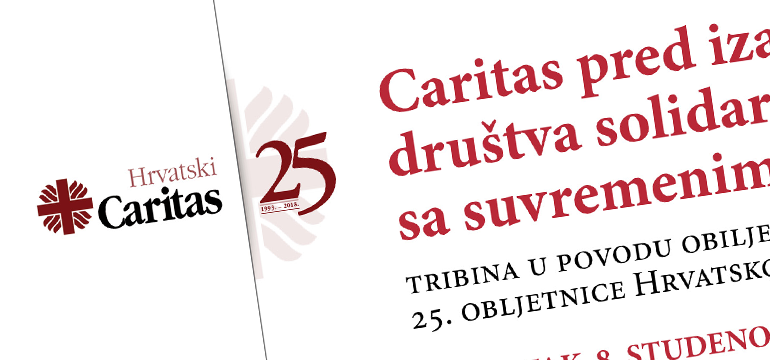 Slika: TRIBINA NA HKS-U: „CARITAS PRED IZAZOVOM IZGRADNJE DRUŠTVA SOLIDARNOSTI I SURADNJE SA SUVREMENIM MEDIJIMA“