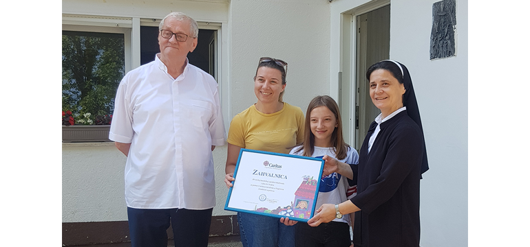 Slika: Pomoć HKZ Karlsruhe Caritasovu domu u Vugrovcu