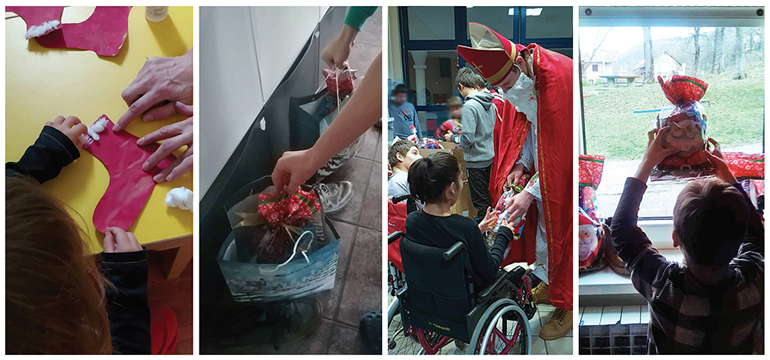 Slika: SVETI NIKOLA U CARITASOVIM KUĆAMA