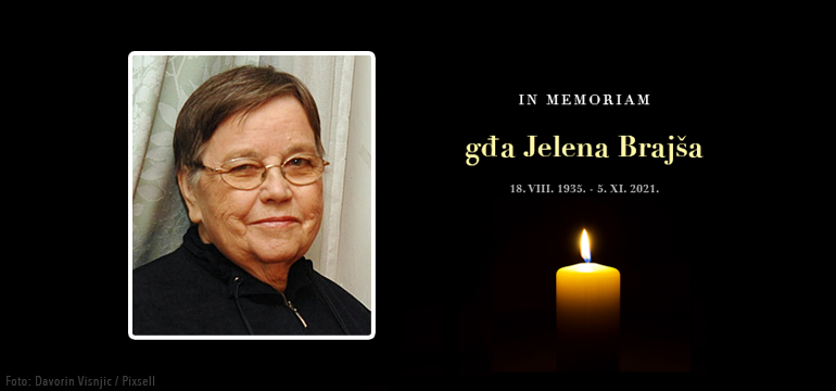 Slika: IN MEMORIAM - Gđa Jelena Brajša