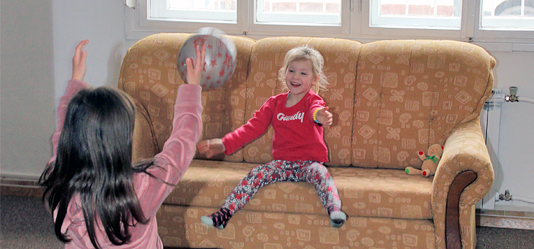 Slika: PRVA OBITELJ IZ UKRAJINE SMJEŠTENA U CARITAS ZAGREBAČKE NADBISKUPIJE