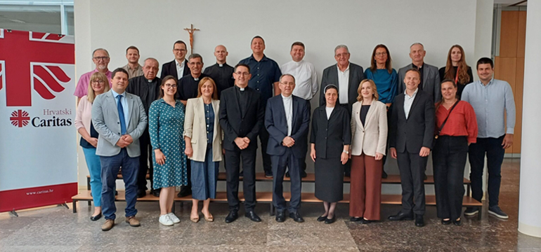 Slika: U ZAGREBU ODRŽANA 60. SJEDNICA UPRAVNOG VIJEĆA HRVATSKOG CARITASA