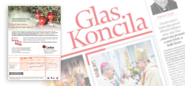 Slika: PODRŠKA GLASA KONCILA I NJEGOVIH ČITATELJA KARITATIVNOJ AKCIJI KAD ČINIŠ DOBRO, ČINI DVOSTRUKO DOBRO!