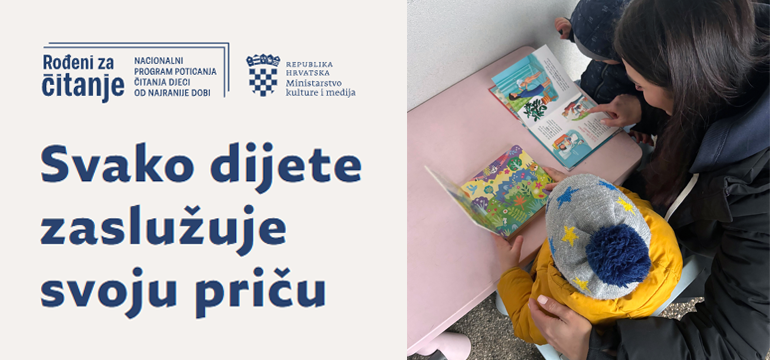 Slika: MALIŠANI IZ KUĆE LJUBAVI U ZAGRLJAJU DOBRE PRIČE