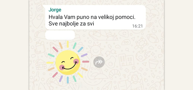 Slika: STRANAC BIJAH I NAUČILI STE ME VAŠ JEZIK