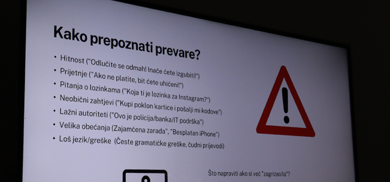 Slika: O SIGURNOSTI NA INTERNETU POUČEN I CARITASOV STRUČNI KADAR