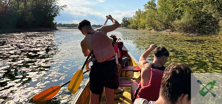 Slika: INKLUZIVNI DAN NA JARUNU U SKLOPU PROJEKTA PET-KAYAK ECOVENTURE